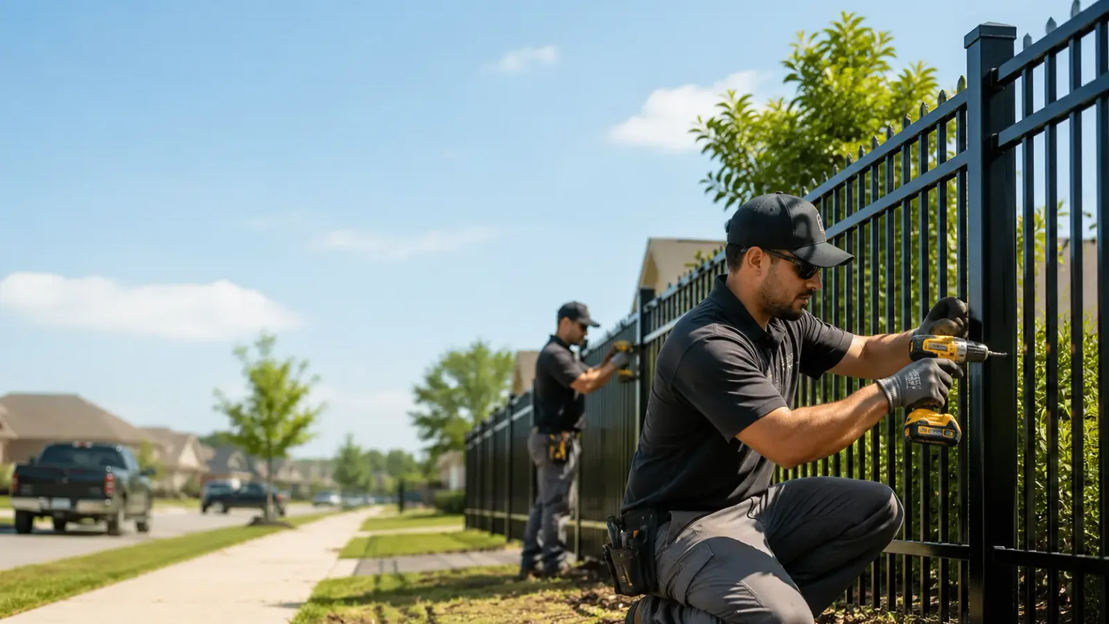 Metal Fence Installation in Carrolltown, PA